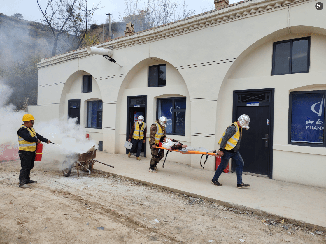 山西建投一建集团开展2024年消防宣传月运动