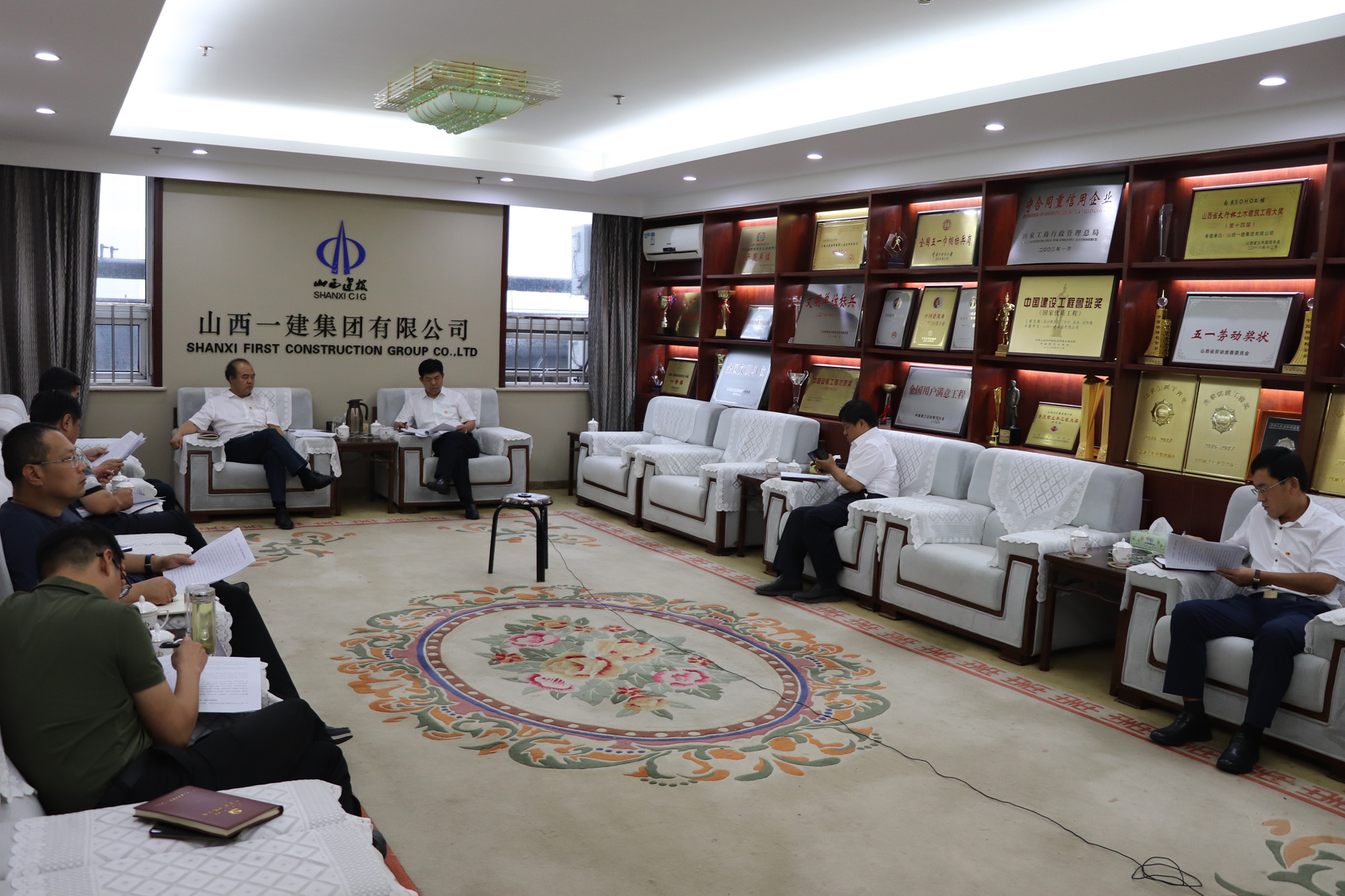 【下层动态】山西建投一建集团党委召开“不忘初心、切记使命”主题教育向导班子专题学习总结交流会