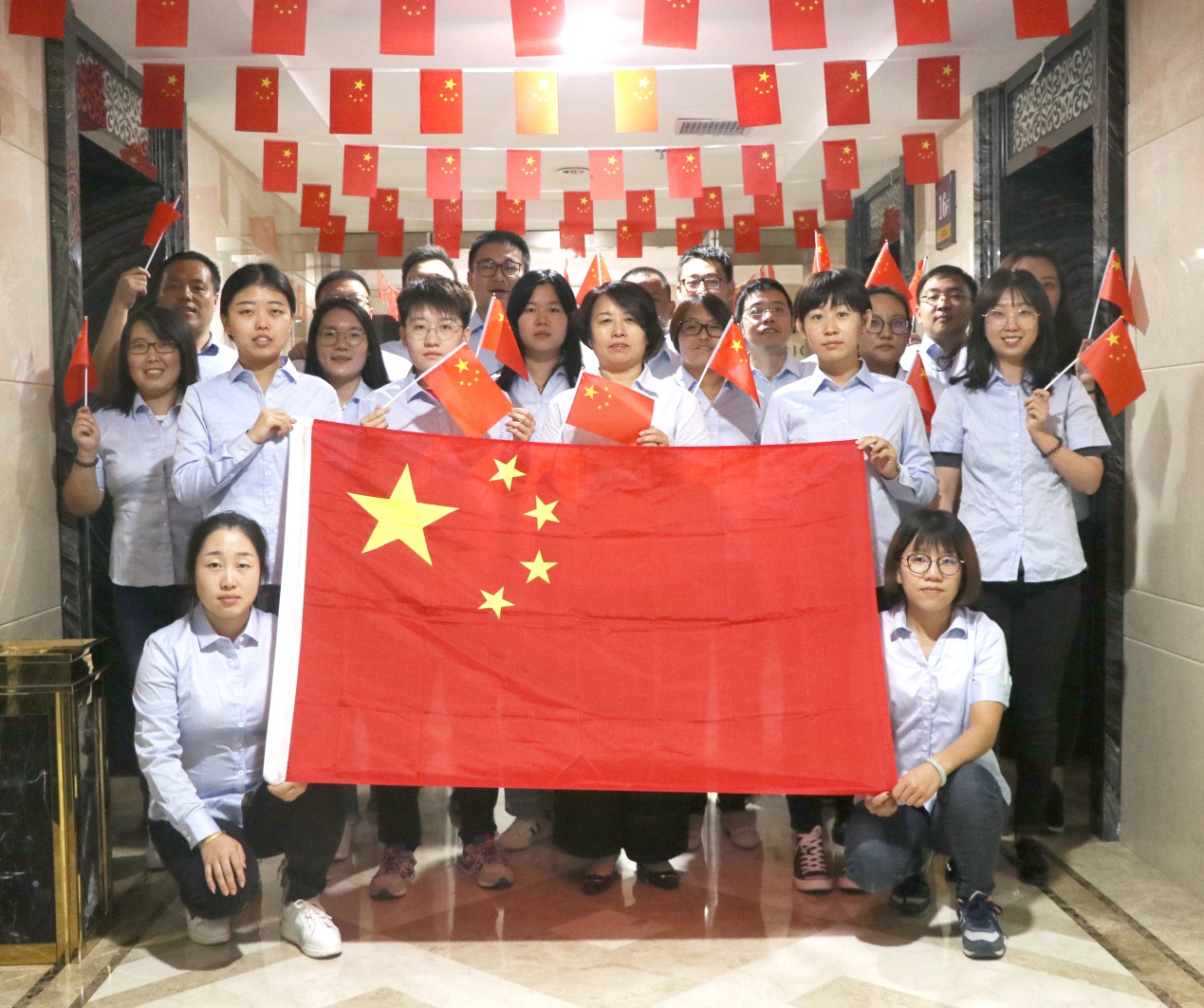 山西建工集团举行喜迎国庆、祝福祖国系列运动