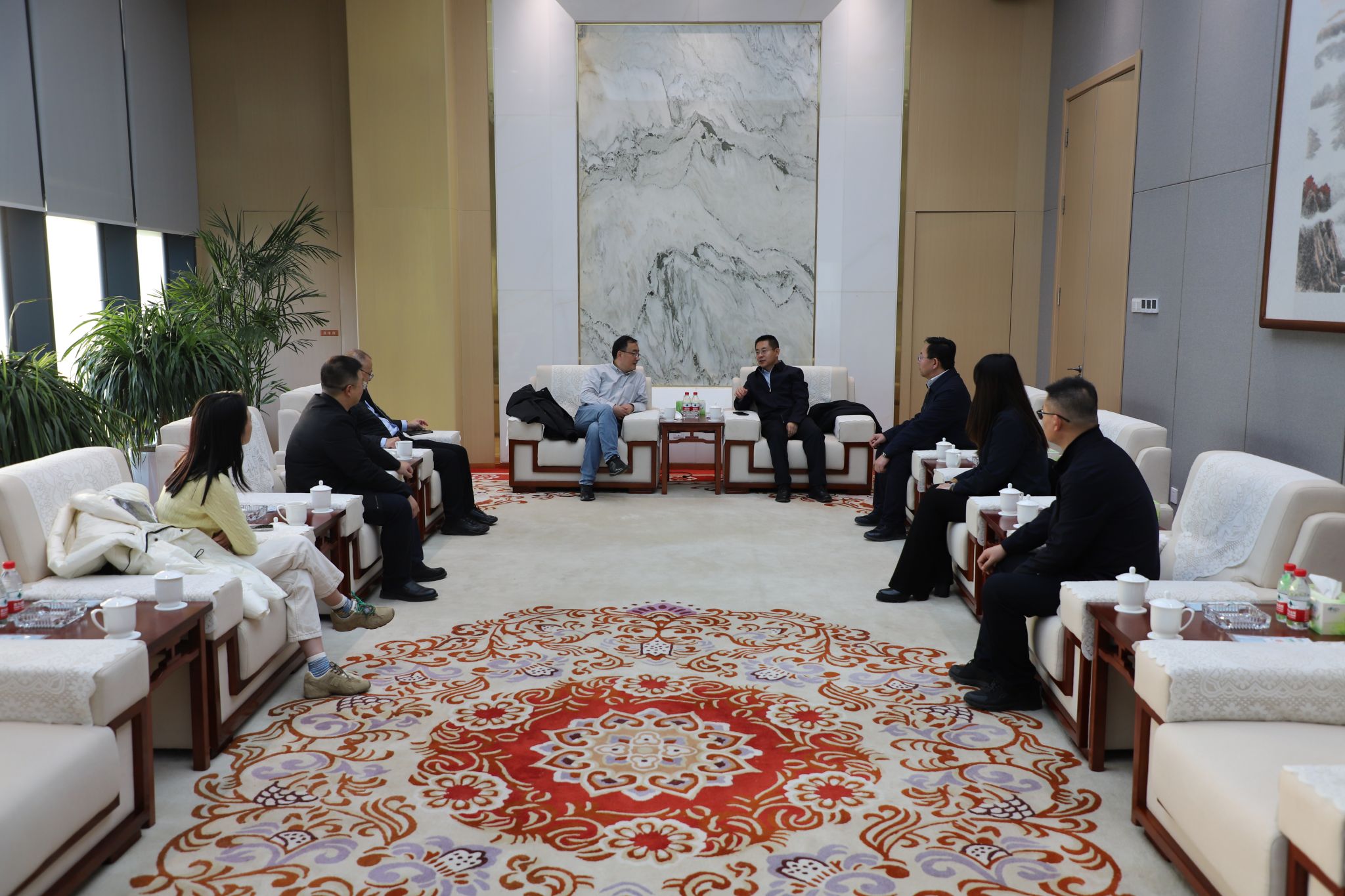 山西建投园区建发集团与北京联东集团举行事情谈判