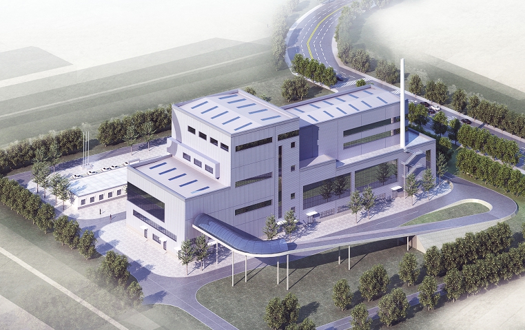 山西建投装置集团雄安垃电项目锅炉水压试验一次乐成