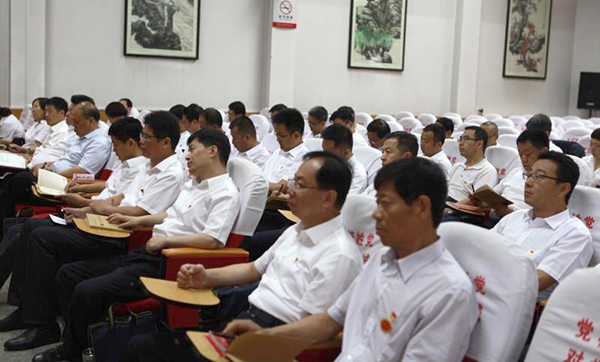 【下层动态】内容充分 效果突出 ——山西建投契械化集团深入开展 “不忘初心、切记使命”主题教育