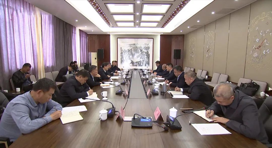 山西建投集团与长治市政府举行事情谈判