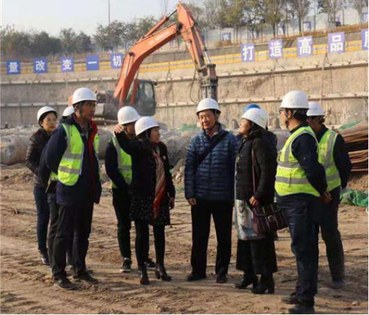 山西建投商务中心项目约请专家进现场