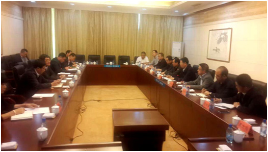 白原平总司理拜会天津市宝坻区委书记陈浙闵