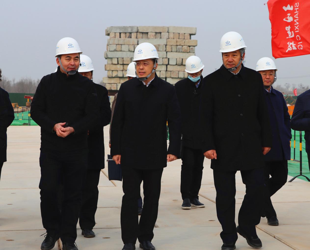 韦韬副省长到山西建投尊龙凯时项目调研