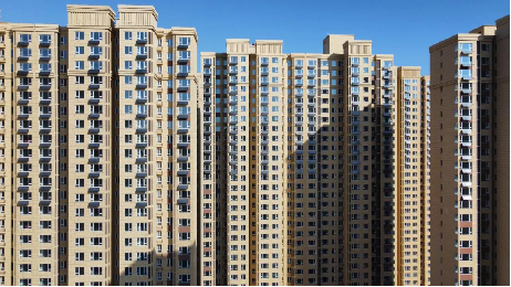 山西建投五建集团承建的晋东棚户区刷新安顿用房项目五号地块二标段奋力拉满保交付“进度条”