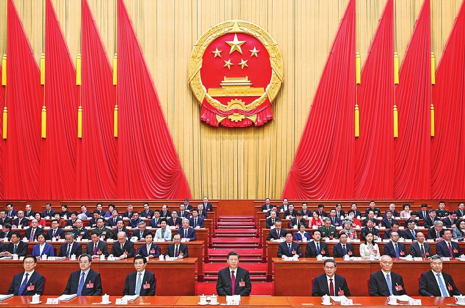 十四届天下人大二次聚会在京开幕