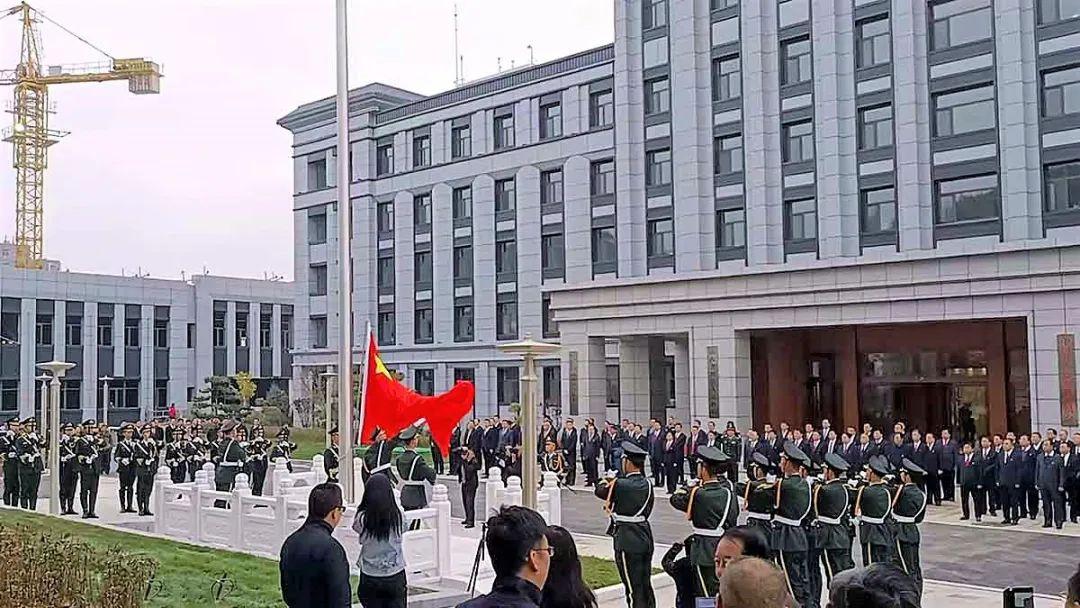 山西建投五建集团兴县县政府改扩建工程取得阶段性效果