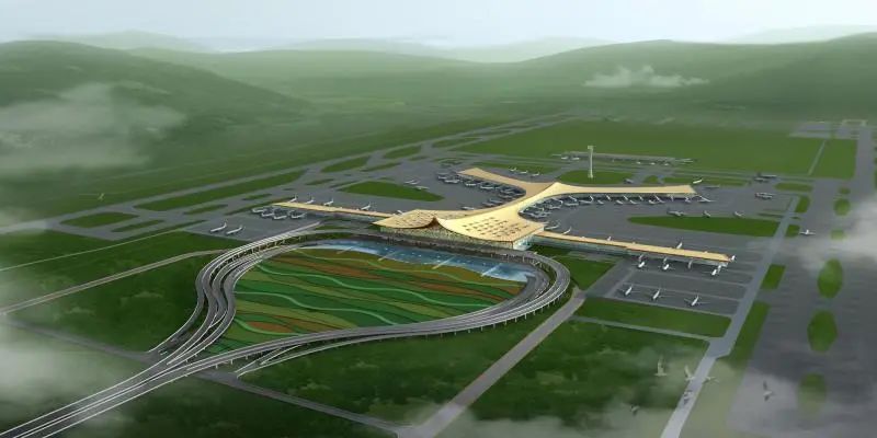 山西建投契械化集团承建的昆明长水国际机场项目完工验收