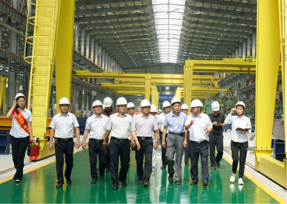 中国施工企业治理协会调研组一行到山西建投调研