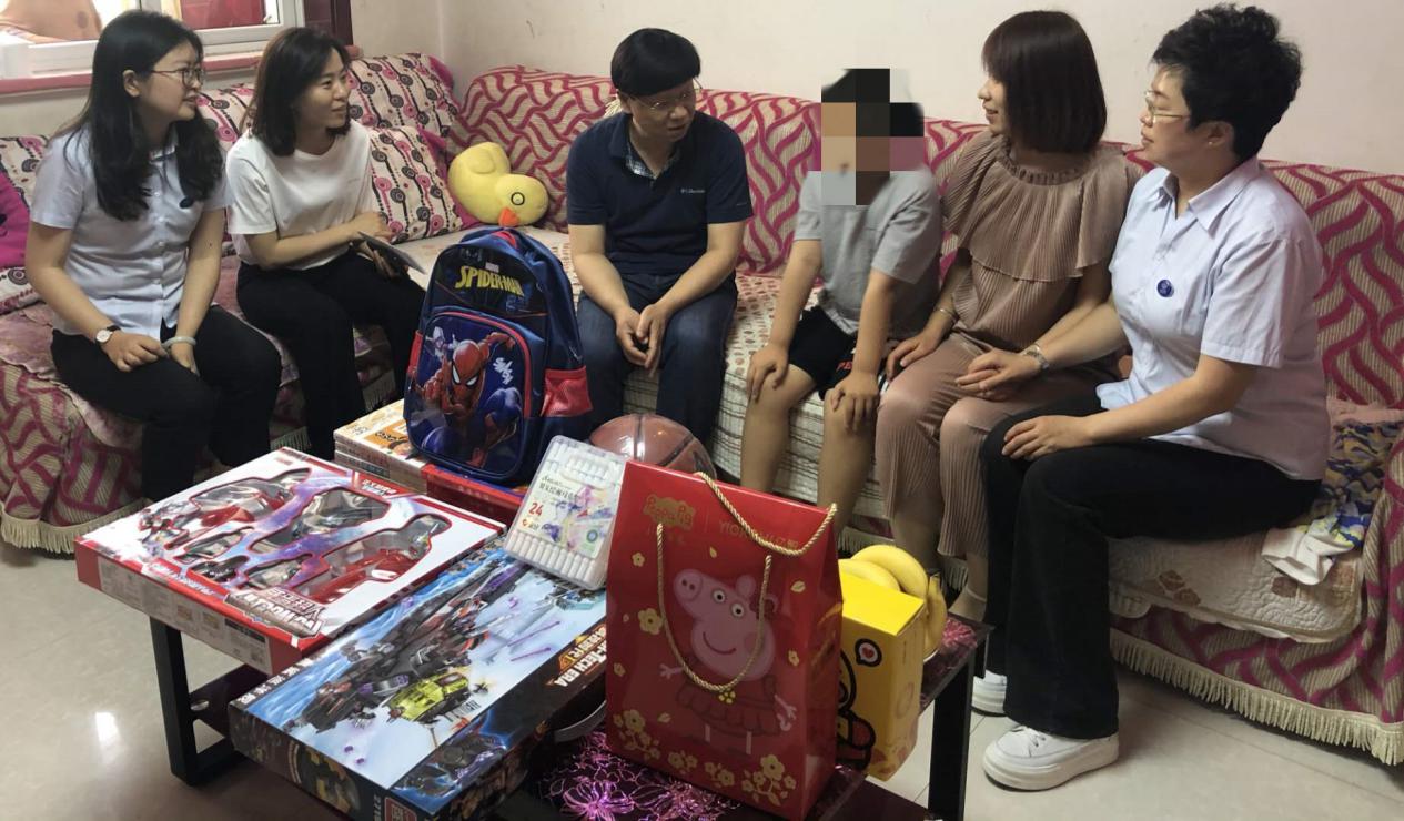 山西建投二建集团开展“六一”难题职工子女慰问