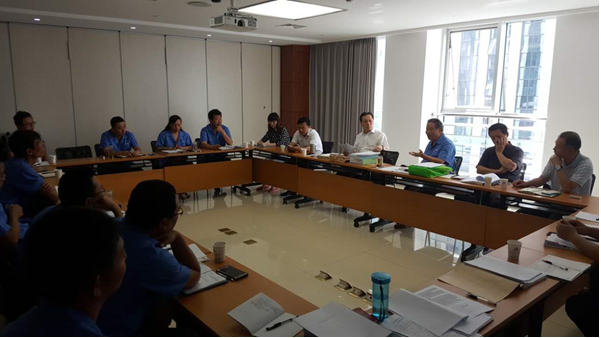 装置公司召开“依法清欠”诉讼危害钻研会